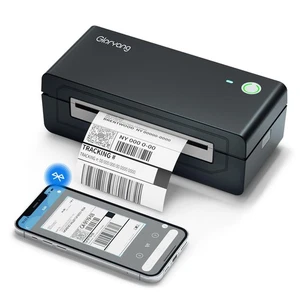Stampante termica Bluetooth per etichette di spedizione, etichettatrice senza inchiostro 4X6 per iOS,... - Foto 1 di 7