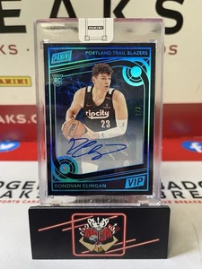 2025 Panini National VIP Donovan Clingan Rookie RC Diamond Auto 2/3 #DC Blazers - Bild 1 von 5