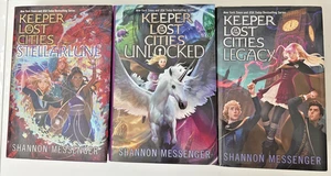 Lot Of 3 Keeper Of The Lost Cities Legacy All 1st Edition Book 8, 8.5 & 9 - Foto 1 di 15
