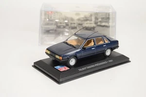 B8 1:43 ALTAYA ATLAS IXO SIMCA TALBOT TAGORA PRESIDENCIA 1981 AZUL MIB - Imagen 1 de 16