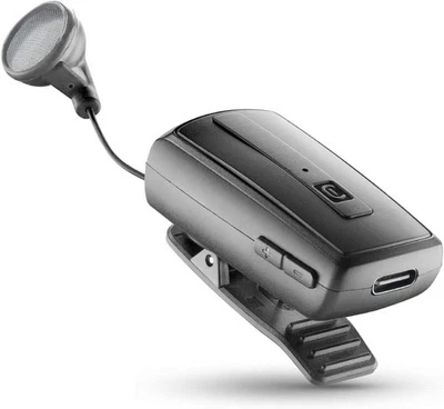 cellularline BTCLIPARDP Auricolare Bluetooth Riavvolgibile con Clip Durata - Immagine 1 di 4