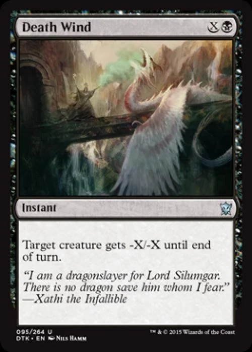 Death Wind -Foil Near Mint MTG Dragons of Tarkir - Image 1 of 1
