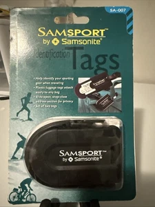 Samsonite Samsport Green Luggage Identification Tags-Lot Of 2 - Picture 1 of 5