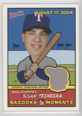 2005 Topps Bazooka Bazooka Moments Mark Teixeira #BM-MT - Image 1 of 2