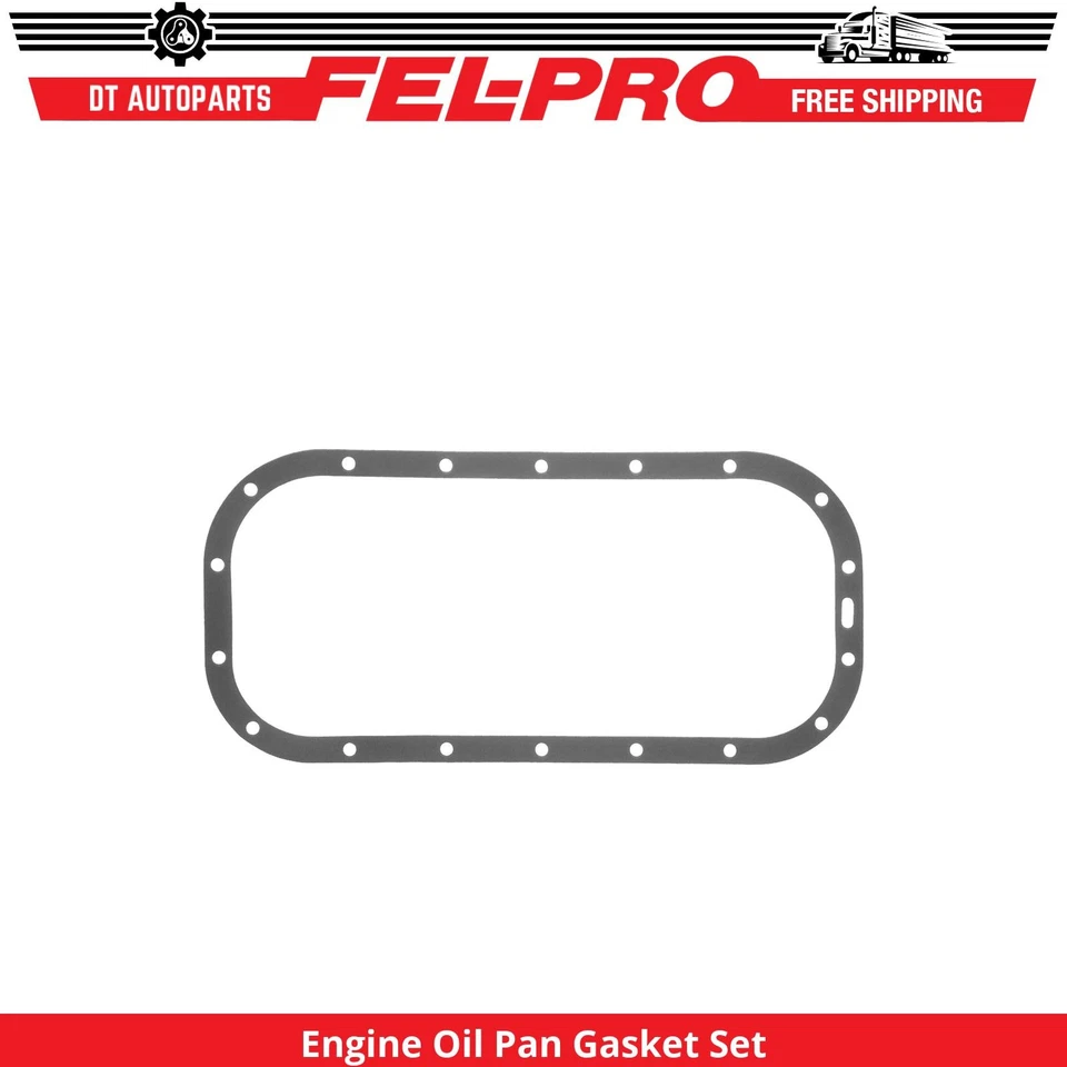For 1984 Volvo DL 2.1L L4 Engine Oil Pan Gasket Set Fel-Pro - Image 1 of 1