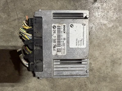 ENGINE COMPUTER BMW 750i 750 2006 2007 2008 7566706 PCM ECM ECU OEM - Image 1 of 2