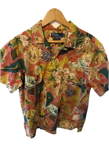 Polo Ralph Lauren Hemd Herren Large Vintage Caldwell Floral Camp Hawaii - Bild 1 von 4