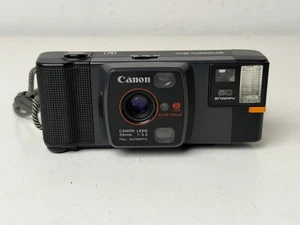 Canon Snappy 50 Film 35mm Camera f/3.5 Vintage Point & Shoot Compact - Picture 1 of 13