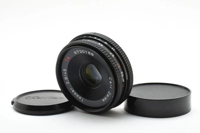 DDP to US *N.MINT* Contax Carl Zeiss Tessar T* 45mm f2.8 AEJ MF Lens from JAPAN - Image 1 of 4