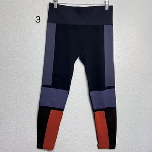 JoyLab XL 24x24 Colorblock Leggings High Waist Athleisure Retro Gymcore Bold Fit - Picture 1 of 8