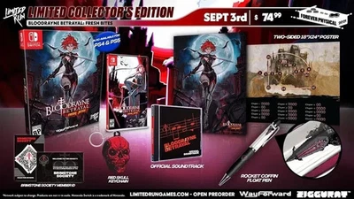 BloodRayne Betrayal: Fresh Bites Collection Edition Switch New Game with card - Image 1 of 4