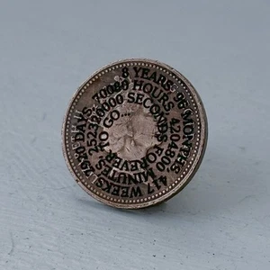 8 Years Forever To Go… 1p Coin Penny Traditional Bronze 8th Anniversary Gift - Picture 1 of 4