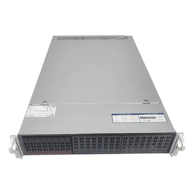 SuperServer SYS-2029U-TR4 24X2.5" (4xNVME)/2x Gold 6152 CPU 22C/8X 32G 2400MHz - Image 1 of 4