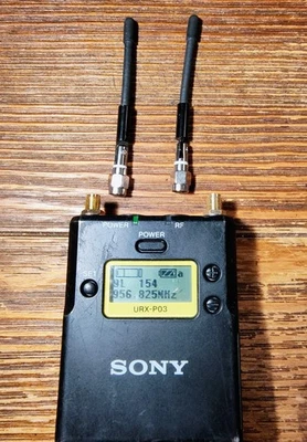 Sony UWP-URX P03 90 Receiver SMA Antennas Mod. 953-959 MHz - Image 1 of 4