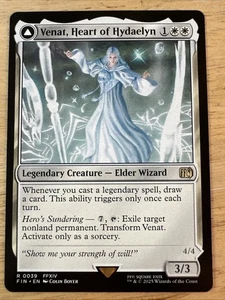 x1 Venat, Heart of Hydaelyn / the Mothercrystal FIN Final Fantasy MTG 39 1x - Picture 1 of 2