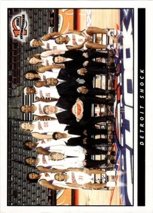 2006 Rittenhouse WNBA #21 Bill Laimbeer Detroit Shock Team Card - Picture 1 of 2