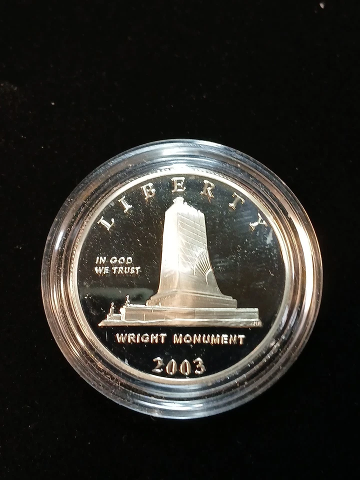 2003-P Proof Wright Brothers First Flight Commemorative Half Dollar - Image 1 of 2