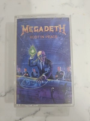 Megadeth Cassette Rust In Peace (1990) Capitol Records Tested. - Image 1 of 4