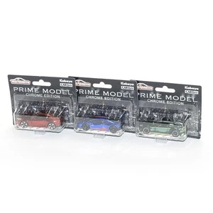 552169 Items Majorette Prime Model Chrome Edition Set Of 3 Lamborghini Jaguar As - Picture 1 of 5