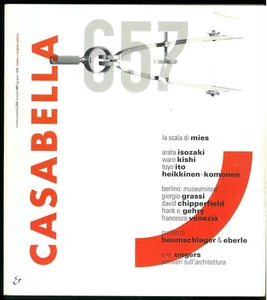 Architettura  Casabella  n. 657 giugno 1998 Direttore Dal Co - Picture 1 of 1