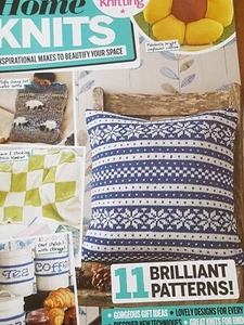 HOME KNITS, Incl. 11 designs for your Home - Simply Knitting Mag.Supplement 24pg - Picture 1 of 11
