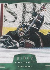#10 Sean Burke - Phoenix Coyotes - 2002-03 Be a Player First Edition Hockey