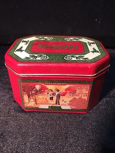NESTLE Tin Can woman with children Les Lauriers Bristolware Vintage 1988 - Picture 1 of 11