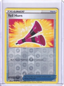 Pokemon Trainer Yell Horn Reverse Holo #173 Darkness Ablaze 2020 Juego de cartas coleccionables - Imagen 1 de 2