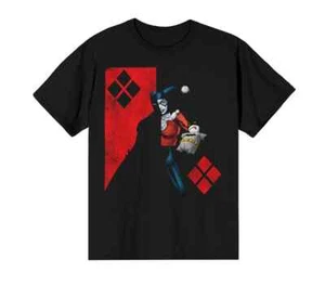 DC Comics Bioworld Harley Quinn Batman Unisex T-Shirt Choose Size M-XL NWT - Picture 1 of 7