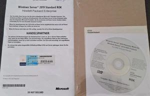 Microsoft Windows Server 2019 Standard - 64-Bit - 16 Core - HP - Deutsch - Bild 1 von 2