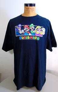 Camiseta negra Super Mario 2021 Nintendo 2XL para hombre - Imagen 1 de 6