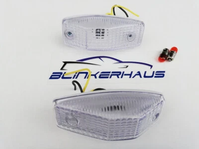 WEISSE Italien/Japan Seitenblinker VW Polo Derby Golf GTI Jetta Passat LT Mk1 - Bild 1 von 4