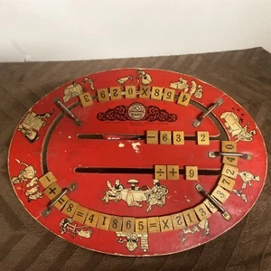 “CRESS EDUCATIONAL BOARDS” Original Reversible Numbers & Letters Board USA Made - Picture 1 of 10