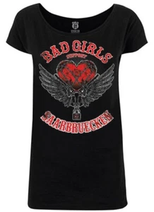 Hells Angels Support 81 Lady ’S Shirt „ Bad Girls “Saarbruecken - Picture 1 of 8