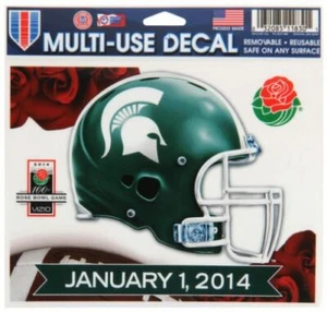 Michigan State Spartans 4'' x 6'' 2014 Rose Bowl Bound Ultra Decal - Free Ship - Picture 1 of 1