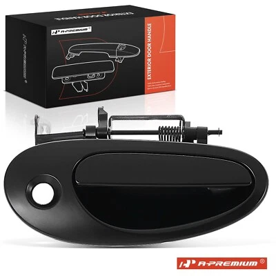 A-Premium Black Exterior Handle w/ keyhole Front Right for Chrysler Intrepid LHS - Image 1 of 4