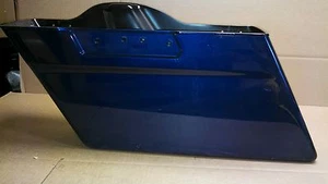 HD TOURING LEFT HARD SADDLEBAG/ROYAL BLUE1994-2013>390-02>VERY NICE<<< - Picture 1 of 7