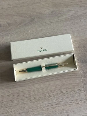 Bolígrafo Rolex oro verde bolígrafo coleccionable Datejust Submariner cliente VIP Foto 1 de 4