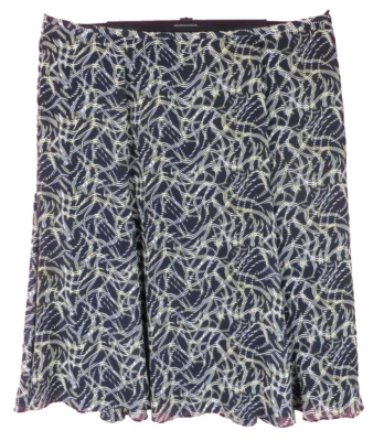 JONES носить женщин тонкий скользкий трапециевидный расклешенный юбка многоцветный Geo с подкладкой мульти 24 Вт - Изображение 1 из 4