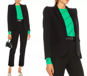 BALENCIAGA WOOL CURVED SHOULDER SUIT BLAZER ANZUG JACKE JACKET DEADSTOCK NEW L - Bild 1 von 12