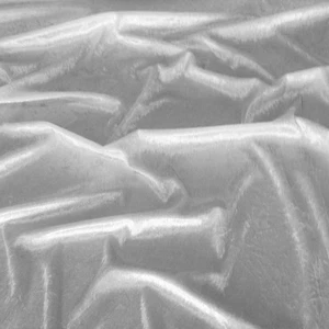 White Premium Crushed Velvet Fabric Craft Dress Stretch Material 150cm 59" Wide - Picture 1 of 1