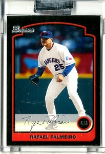 2003 Bowman Uncirculated Silver #155 Rafael Palmeiro/250
