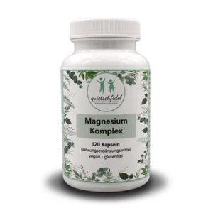 Magnesium Kapseln als Komplex – 120 Kapseln vegan, 4 verfügbare Quellen MHD 6/25 - Bild 1 von 3