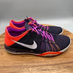 Nike Free TR6 Damenschuhe Größe 10,5 schwarz Laufen bequem Gehen Fitnessstudio Turnschuhe - Bild 1 von 8