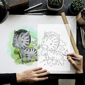 🔥A4 Tracing Paper Ultra Thin Translucent Calligraphy Copy Drawing Sheets Art UK - Picture 1 of 10