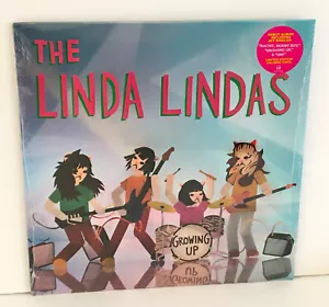 the LINDA LINDAS growing up Lp ORANGE COLORED Vinyl Record , SEALED / NEW - Picture 1 of 3
