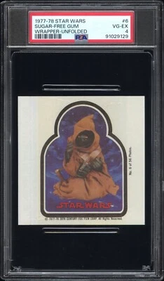 1978 Topps Star Wars Sugar Free Gum Pin-Up #6 Jawa PSA 4 VG-EX - Image 1 of 2