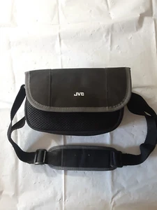 JVC Padded Canvas Camera Bag with Shoulder Strap 7"x5"x3.5", black - Picture 1 of 7