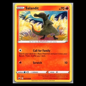 Pokemon Card - Salandit - 027/159 - Non Holo - English - Crown Zenith - Picture 1 of 1