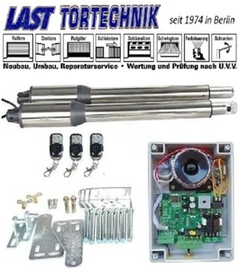 DREHTORANTRIEB SET bis 600Kg, 3 Sender, Spar-Set FLÜGELTOR ANTRIEB, TORÖFFNER - Bild 1 von 8